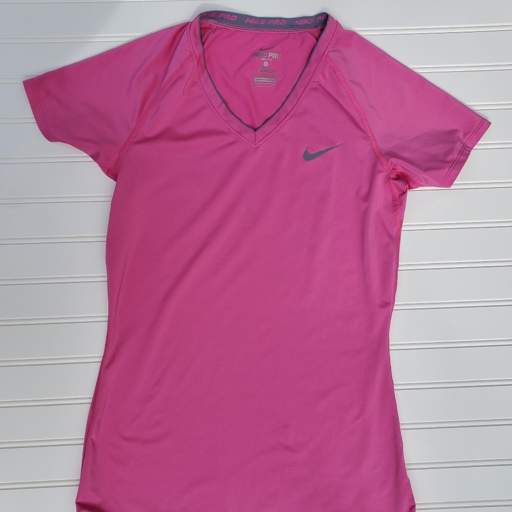 Nike Dri-fit pink top, Medium